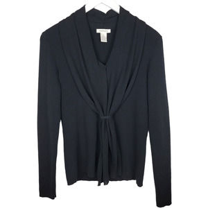 Harold's Black V-Neck Sweater